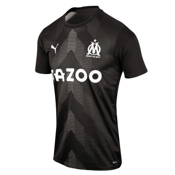 Tailandia Camiseta Marsella 1ª Portero 2022 2023 Negro